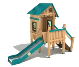 Игровой комплекс ДГ-37 от 3 лет для детской площадки Сосна