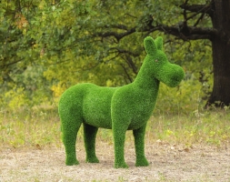 Топиари ослик Томми, с кашпо - газон Eco, фото 6