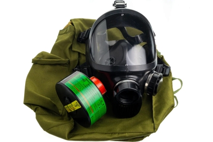 Противогаз фильтрующий БРИЗ "-3301(ППФ)" марки К1 с лицевой частью -4301М(ППМ) категория 2 500103002, фото 1