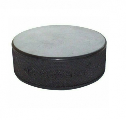 Шайба хоккейная &quot;RUBENA&quot;, арт.RB-XS75, диам. 75 мм, выс. 25 мм, вес 170гр, резина, черная, фото 1