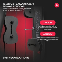 Силовой комплекс полукоммерческий SVENSSON BODY LABS RIGEL PLUS PRO