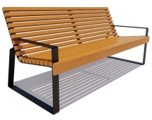 Парковая скамейка Белгород, Лиственница 2 м Парковая скамейка Белгород, Лиственница 2 м