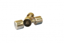 Гантель Barbell 4 кг неразборная фитнесс хром, фото 1 Гантель Barbell 4 кг неразборная фитнесс хром, фото 1