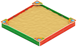 Песочница большая (Ракушки) - ИО 5.01.03-01, фото 1