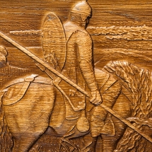 Нарды Сенеж "Витязь", патина