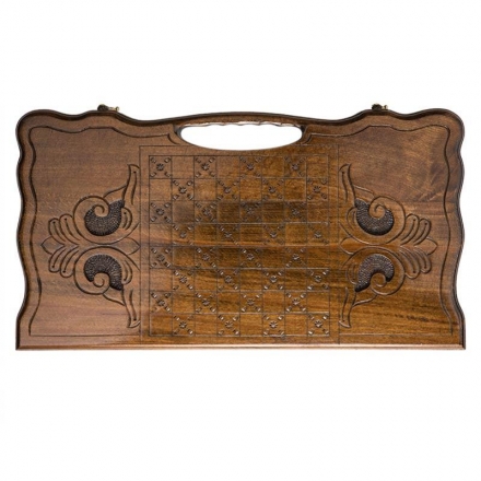 Нарды резные &quot;Корабль&quot; с ручкой 50, Haleyan, фото 3