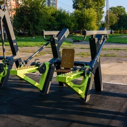 Power-1801.1 Уличный тренажер Жим вверх с переменной нагрузкой Zavodsporta, фото 2 Power-1801.1 Уличный тренажер Жим вверх с переменной нагрузкой Zavodsporta, фото 2