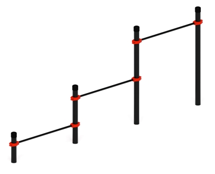 Воркаут 108 красный ВТ 12.07-01, фото 1