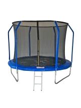 Батут 10FT 3.05м SportElite GAME фиберглас с принтом, защитной сеткой внутрь, с лестницей FR-50-10FT Батут 10FT 3.05м SportElite GAME фиберглас с принтом, защитной сеткой внутрь, с лестницей FR-50-10FT