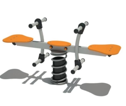 Качалка на пружине КНП-074 для детской площадки, фото 1