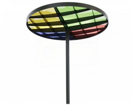 Теневой навес Амбрелла 3, с прозрачным поликарбонатом, высота 2,5 м, фото 2