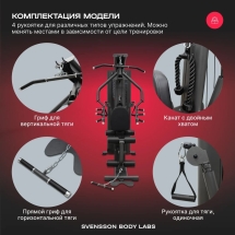 Силовой комплекс полукоммерческий SVENSSON BODY LABS RIGEL PRO