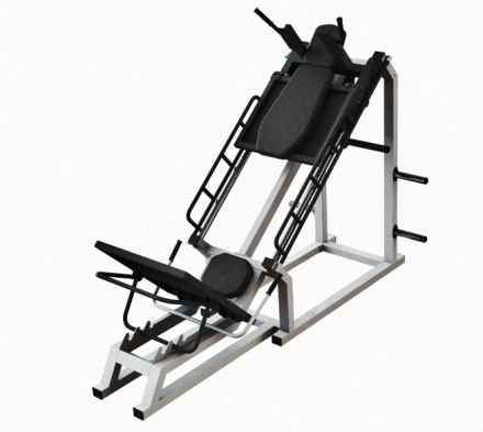 Универсальный тренажер Жим ногами + Гакк-присед, фото 1