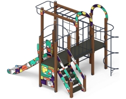 Детская игровая площадка Навина Н 1200 ДИК 2.09.04-02, фото 3