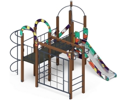Детская игровая площадка Навина Н 1200 ДИК 2.09.04-02, фото 2
