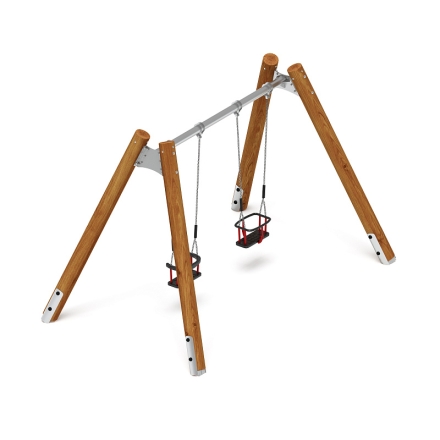 Качели (Лиственница темный) ИО 12.Р.01.04.01-Л.И1.01, фото 2