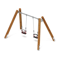 Качели (Лиственница темный) ИО 12.Р.01.04.01-Л.И1.01, фото 1