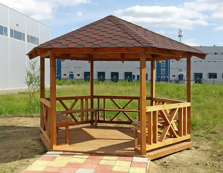 Шестигранная беседка ОФЕЛИЯ, фото 1