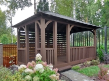 Прямоугольная беседка Пирамида Прямоугольная беседка Пирамида