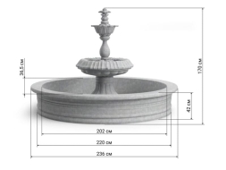 Фонтан Королевский в античной бронзе, фото 9