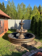 Фонтан Королевский в античной бронзе