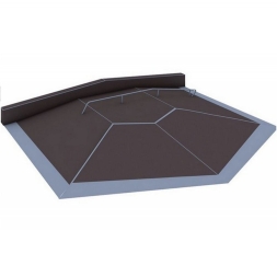 Фанбокс угловой с гранью