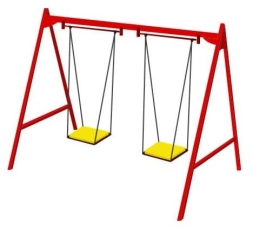 Детские качели Ветерок-2 CКИ 010-К для уличной площадки