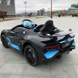Электромобиль Bugatti Divo 12V — HL338 черный, фото 7