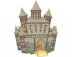 Игровой комплекс TORUDA WOOD Сказочный замок 2, фото 1 Игровой комплекс TORUDA WOOD Сказочный замок 2, фото 1