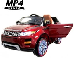 Детский электромобиль Range Rover Luxury Red MP4 12V - SX118-S, фото 1 Детский электромобиль Range Rover Luxury Red MP4 12V - SX118-S, фото 1