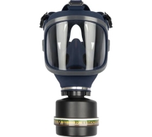 Полнолицевая маска Jeta Safety с линзой Триплекс с резьбовым креплением, размер M/L, 4050