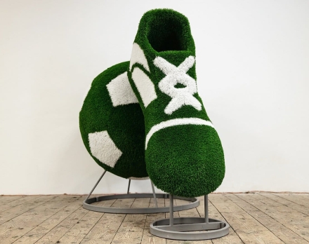 Топиари Мяч с бутсой - газон Eco, фото 2