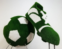 Топиари Мяч с бутсой - газон Eco Топиари Мяч с бутсой - газон Eco