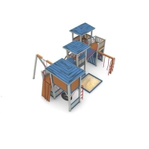 Уникальная Детская игровая площадка Уникальная Детская игровая площадка