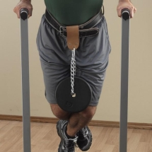 Аксессуар на ремень для подвешивания отягощений к поясу кожаный Body-Solid MA310 Аксессуар на ремень для подвешивания отягощений к поясу кожаный Body-Solid MA310