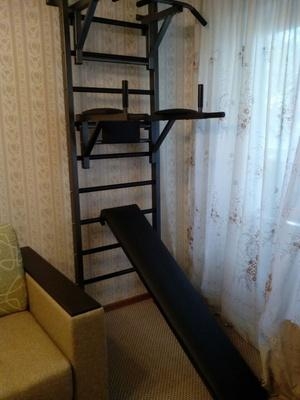 Шведская стенка металлическая ЮНИОР-Т-БП-ДУ, фото 10