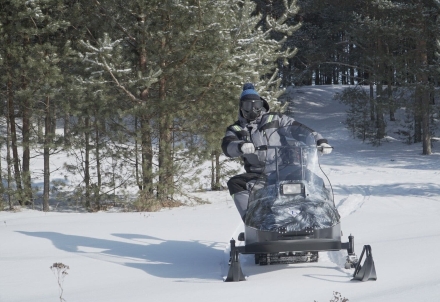 Мини-снегоход БУРЛАК-М Егерь Centro S 18.5 л.с., фото 7
