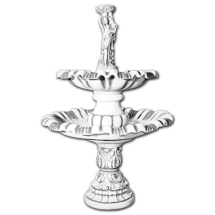 Фонтан скульптурный "Девушка" 2 чаши артикул 766 Фонтан скульптурный "Девушка" 2 чаши артикул 766