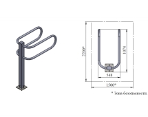 Уличный тренажер TORUDA "Брусья"