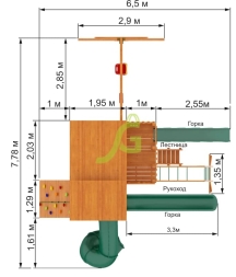 Детская площадка IgraGrad Домик 5, фото 4