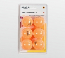 KRAFLA B-OR600 Набор для настольного тенниса (мяч одна звезда 6шт.)