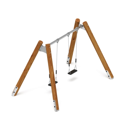 Качели (Лиственница темный) ИО 12.Р.03.03.01-Л.И1.01, фото 1