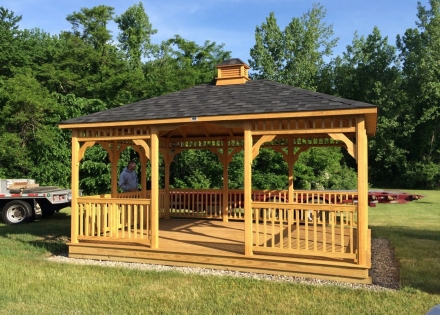 Прямоугольная беседка Виктория, фото 1