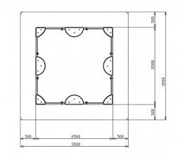 Песочница макси (Ракушки) - ИО 5.01.04-01, фото 4