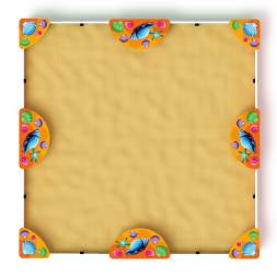 Песочница макси (Ракушки) - ИО 5.01.04-01, фото 3