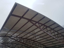 Консольный навес для автомобилей