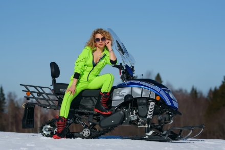 Снегоход SHARMAX SN-240 Landcrafter Max Pro, фото 27