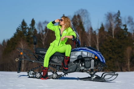 Снегоход SHARMAX SN-240 Landcrafter Max Pro, фото 24