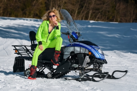 Снегоход SHARMAX SN-240 Landcrafter Max Pro, фото 17