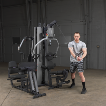 Мультистанция Body-Solid G9U с двумя весовыми стеками Мультистанция Body-Solid G9U с двумя весовыми стеками